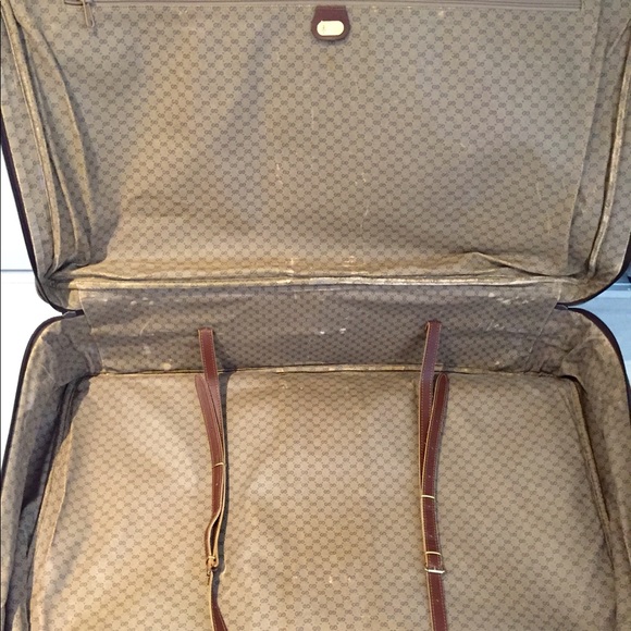 Gucci leather suitcases set circa 1985. - Picture 2 of 4